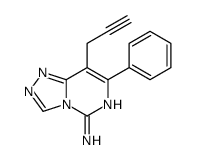 7-phenyl-8-prop-2-ynyl-[1,2,4]triazolo[4,3-c]pyrimidin-5-amine Structure