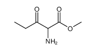 methyl 2-amino-3-oxopentanoate Structure