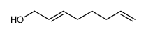 octa-2,7-dien-1-ol结构式