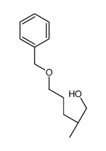 (2S)-2-methyl-5-phenylmethoxypentan-1-ol结构式