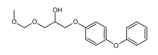 1-(methoxymethoxy)-3-(4-phenoxyphenoxy)propan-2-ol结构式