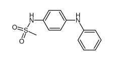 N1-phenyl-N4-methylsulfonyl-1,4-phenylenediamine Structure