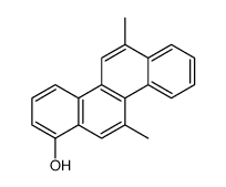 6,11-dimethylchrysen-1-ol Structure