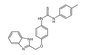 1-[4-(1H-benzoimidazol-2-ylmethoxy)phenyl]-3-(4-methylphenyl)thiourea picture