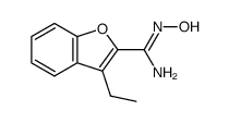 3-Ethyl-N-hydroxy-2-benzofurancarboximidamide结构式