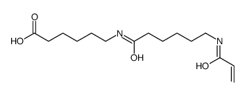 6-[6-(prop-2-enoylamino)hexanoylamino]hexanoic acid结构式