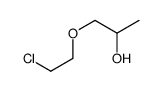 1-(2-chloroethoxy)propan-2-ol结构式