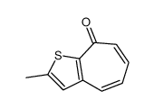 2-methylcyclohepta[b]thiophen-8-one结构式