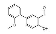 2-hydroxy-5-(2-methoxyphenyl)benzaldehyde结构式