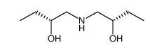 (S:R)-1,1'-iminobis-2-butanol结构式