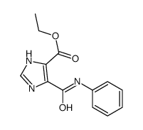 ethyl 4-(phenylcarbamoyl)-1H-imidazole-5-carboxylate结构式