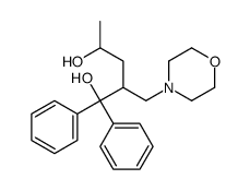 2-(morpholin-4-ylmethyl)-1,1-diphenylpentane-1,4-diol Structure