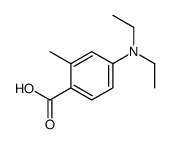 4-(diethylamino)-2-methylbenzoic acid Structure