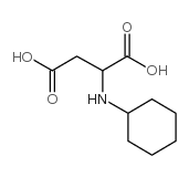 N-CYCLOHEXYL ASPARTIC ACID结构式