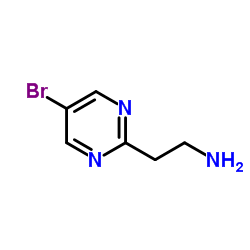 2-(5-Bromo-2-pyrimidinyl)ethanamine Structure