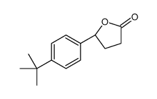 (5S)-5-(4-tert-butylphenyl)oxolan-2-one Structure