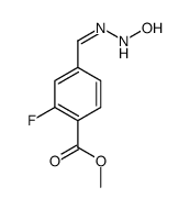 methyl 2-fluoro-4-[(hydroxyhydrazinylidene)methyl]benzoate结构式