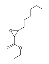 ethyl 3-hexyloxirane-2-carboxylate Structure