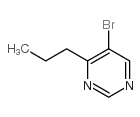 5-Bromo-4-propylpyrimidine structure