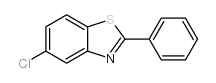 5-chloro-2-phenyl-benzothiazole structure
