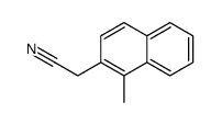 2-(1-methylnaphthalen-2-yl)acetonitrile结构式