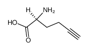 L-Homopropargylglycine结构式