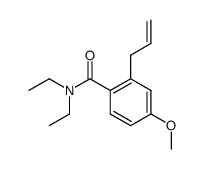 4-methoxy-N,N-diethyl-2-allylbenzamide结构式