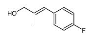 (E)-3-(4-fluorophenyl)-2-methylprop-2-en-1-ol Structure