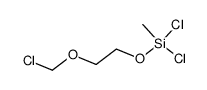 Dichlor-<2-chlormethoxy-ethoxy>-methyl-silan Structure