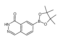 7-(4,4,5,5-tetramethyl-[1,3,2]dioxaborolan-2-yl)-2H-phthalazin-1-one Structure