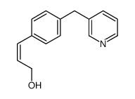 3-[4-(pyridin-3-ylmethyl)phenyl]prop-2-en-1-ol结构式