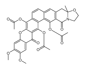 Cervinomycin A1 triacetate Structure