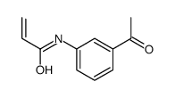 N-(3-acetylphenyl)prop-2-enamide Structure