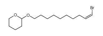 10-bromo-1-(2-tetrahydropyranyloxy)-(Z)-decene结构式
