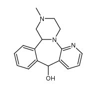 rac-1,2,3,4,10,14b-hexahydro-2-methylpyrazino[2,1-a]pyrido[2,3-c][2]benzazepin-10-ol结构式