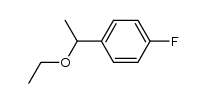 1-(4-fluorophenyl)ethyl ethyl ether Structure