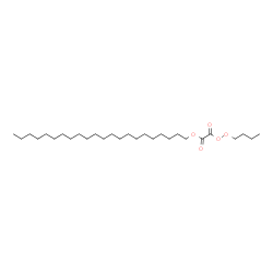 O,O-tert-butyl O-docosyl monoperoxyoxalate结构式