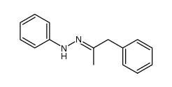 1-phenyl-2-propanone phenylhydrazone结构式