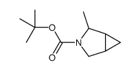 2-Methyl-2-propanyl 2-methyl-3-azabicyclo[3.1.0]hexane-3-carboxyl ate Structure