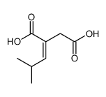 2-(2-methylpropylidene)butanedioic acid Structure