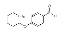 4-Hexyloxyphenylboronic Acid (contains varying amounts of Anhydride) Structure