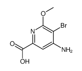 4-AMINO-5-BROMO-6-METHOXYPICOLINICACID picture