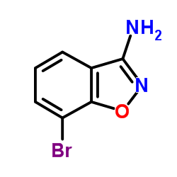 7-Bromobenzo[d]isoxazol-3-amine structure