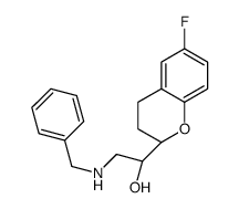 (1S,2R)-2-(2-Benzylamino-1-hydroxyethyl)-6-fluorochromane Structure