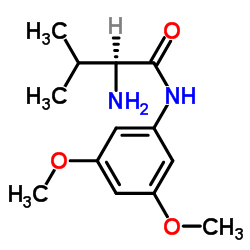 N-(3,5-Dimethoxyphenyl)-L-valinamide结构式
