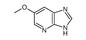 6-Methoxy-1H-imidazo[4,5-b]pyridine结构式