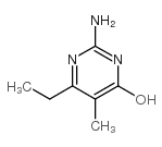 2-AMINO-6-ETHYL-5-METHYLPYRIMIDIN-4-OL Structure
