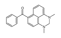 [4,5-bis(dimethylamino)naphthalen-1-yl]-phenylmethanone结构式