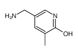 5-(Aminomethyl)-3-methyl-2-pyridinol结构式