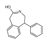 5-phenyl-1,3,4,5-tetrahydro-3-benzazepin-2-one Structure